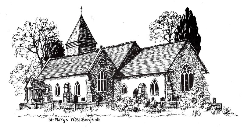 Old Church drawing