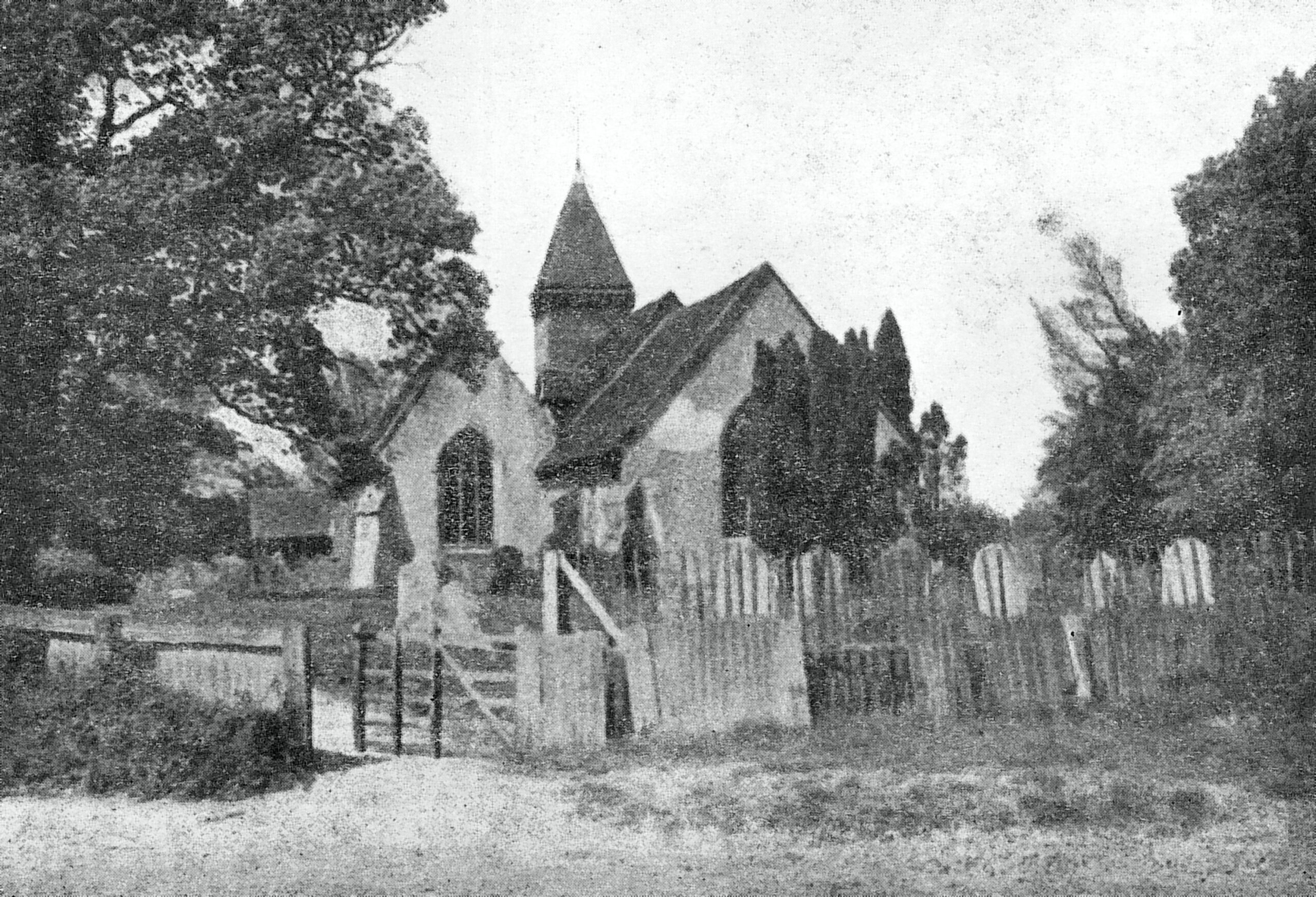 St Mary's Old Church ca 1900